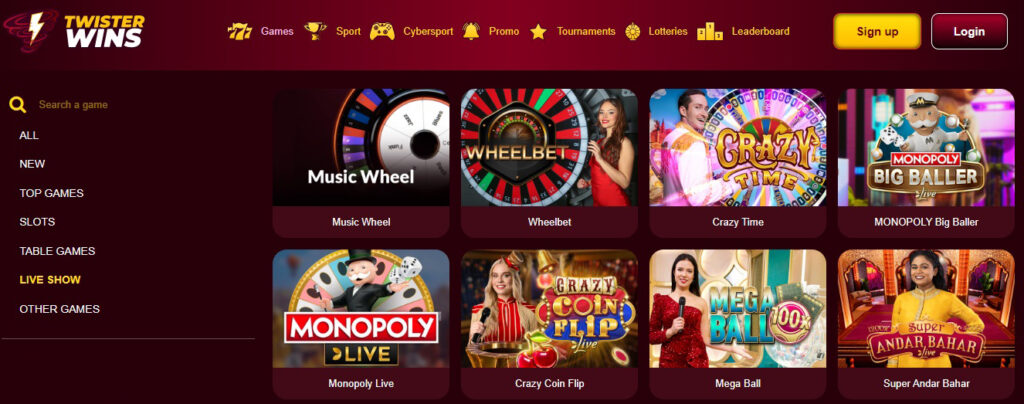 Experience the Thrill at Twister Wins Casino & Sportsbook Experience the Thrill at Twister Wins Casino & Sportsbook